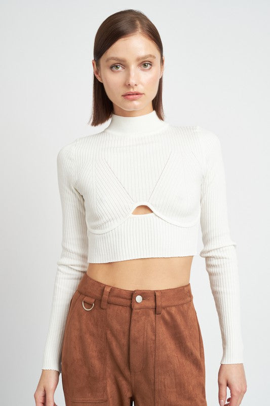 Peek A Boo Top