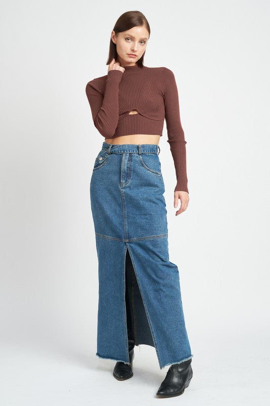 Peek A Boo Top