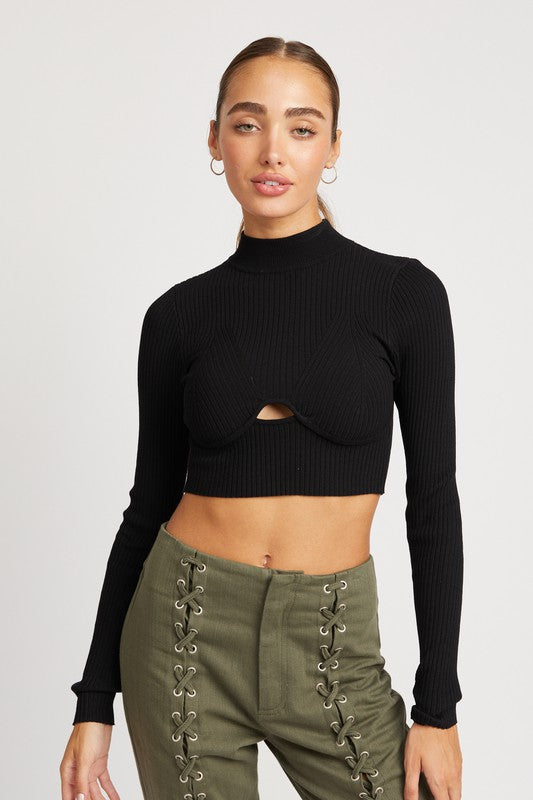 Peek A Boo Top