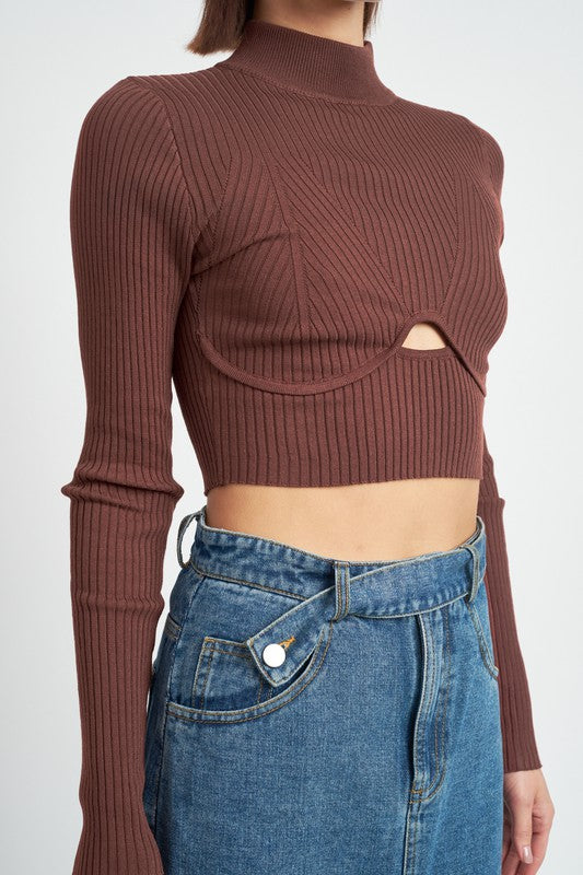 Peek A Boo Top