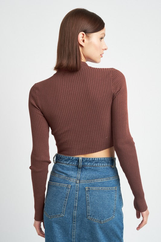 Peek A Boo Top