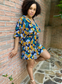 Floral Leaf Romper