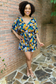 Floral Leaf Romper